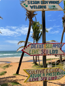 Deje su amor, lleve su basura